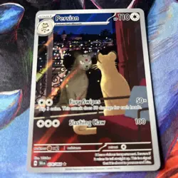 Persian 078/064 - Pokemon Shrouded Fable Illustration Rare Near Mint - Image 2