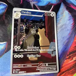 Persian 078/064 - Pokemon Shrouded Fable Illustration Rare Near Mint - Image 3