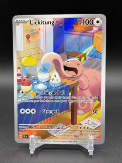 Lickitung 180/162 Temporal Forces Illustration Rare Full Art Pokemon TCG MINT - Image 1