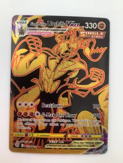 Pokemon TCG Single Strike Urshifu VMAX TG29/TG30 Brilliant Stars Trainer Gallery - Image 1