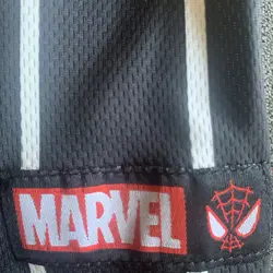 NWT Marvel Spider-Man Miles Morales Graffiti Pinstripe Basketball Jersey Sz 2XL - Image 3