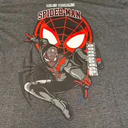 Spider-man Miles Morales Men's 2XLT Marvel Spider-Verse Graphic Tee Shirt NWT - Image 3