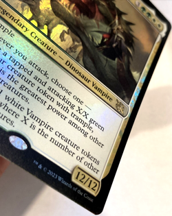 MTG Ghalta and Mavren *PROMO FOIL* March of the Machine 386 NM - Image 3