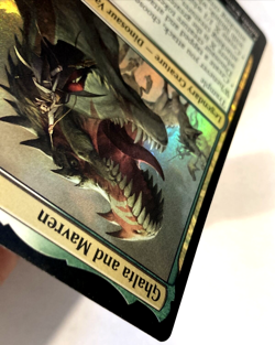 MTG Ghalta and Mavren *PROMO FOIL* March of the Machine 386 NM - Image 5