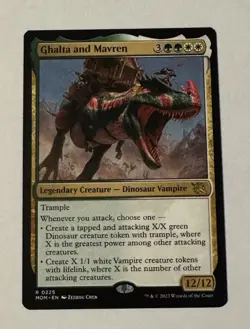 MTG Ghalta and Mavren - March of the Machine NM - Image 1