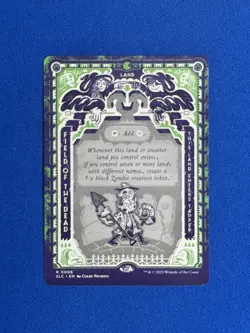 FIELD OF THE DEAD NON-FOIL MTG MAGIC THE GATHERING SECRET LAIR ENCYCLOPEDIA 0006 - Image 1
