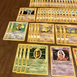 Pokemon Bulk Wotc 100+ Card Vintage Lot All Shadowless - Image 2