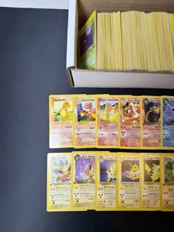 Huge Collection Bulk Lot of 600+ Pokemon Cards Mixed WOTC-XY Vintage HP-DAMAGED - Image 2