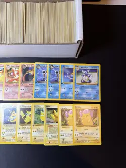 Huge Collection Bulk Lot of 600+ Pokemon Cards Mixed WOTC-XY Vintage HP-DAMAGED - Image 3