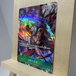 Shanks OP13-028 SR Alt Art Carrying On His Will One Piece TCG JP - Image 3