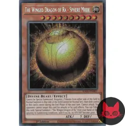 Yugioh The Winged Dragon of Ra - Sphere Mode RA01-EN007 Secret Rare 1st Ed NM - Image 1