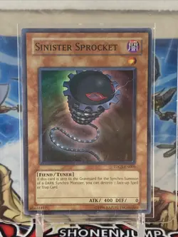 Yu-Gi-Oh! TCG Sinister Sprocket The Duelist Genesis TDGS-EN009 - Image 1
