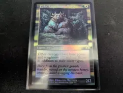 MTG Magic the Gathering FOIL Kudo, King Among Bears Retro MH3! - Image 1