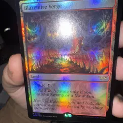 Blazemire Verge Duskmourn: House of Horror Foil - Image 1