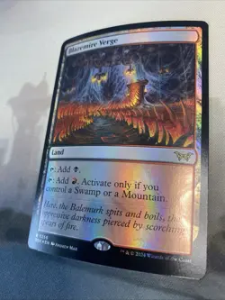 Blazemire Verge (0256) (FOIL) - Duskmourn: House of Horror (DSK) - Image 4