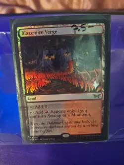 Blazemire Verge Duskmourn: House of Horror Foil - Image 1