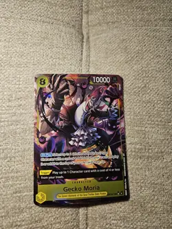 Gecko Moria - OP14-104 (Alternate Art) OP14-104 The Azure Sea's Seven Foil - Image 1