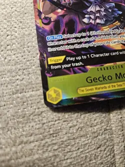 Gecko Moria - OP14-104 (Alternate Art) OP14-104 The Azure Sea's Seven Foil - Image 2