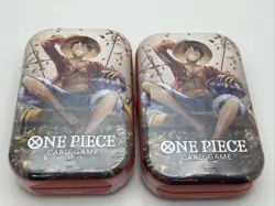 One Piece Card Game Tin Pack Set Vol.2 - Lot Of 5 - Monkey D Luffy Portgas D Ace - Image 5