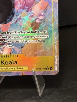 Koala OP09-103 One Piece CCG Emperors In The New World Alternate Art - Image 2