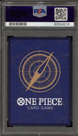One Piece CCG Monkey.D.Luffy 1st Anniversary Signature Japanese ST01-012 PSA 10 - Image 2