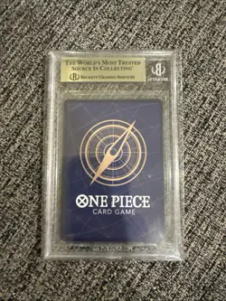 BGS 10 Monkey D. Luffy ST01-012 SR OP03 Wanted Alt Art ONE PIECE Japanese - Image 2