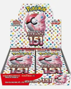 Pokemon TCG Japanese 151 Booster Box SEALED Pokemon Card Sv2a US Seller w shrink - Image 1