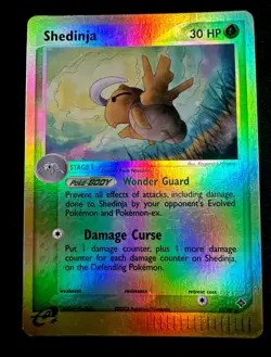 Shedinja 11/97 LP/NM EX Dragon Reverse Holo Rare Pokemon Card - Image 1