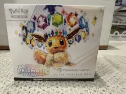 Pokemon Center Exclusive TCG Prismatic Evolutions Elite Trainer Box ETB - Sealed - Image 1