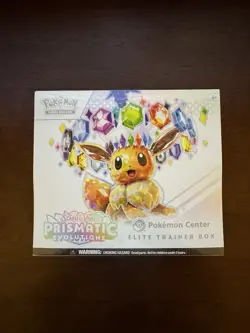 Pokemon Center Exclusive TCG Prismatic Evolutions Elite Trainer Box ETB - Sealed - Image 1