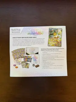 Pokemon Center Exclusive TCG Prismatic Evolutions Elite Trainer Box ETB - Sealed - Image 2