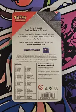 Pokemon TCG Fusion Strike & Chilling Reign 2 Pack Celebi Pin Blister Sealed - Image 2