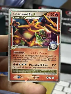 #2 Charizard G LV.X DP45 Black Star Promo 2009 Holo Rare Pokemon Card TCG - Image 3