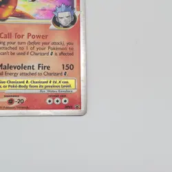 Charizard G Lv. X Black Star Promo Holo DP45 2009 Pokemon TCG Card Swirl - MP - Image 4