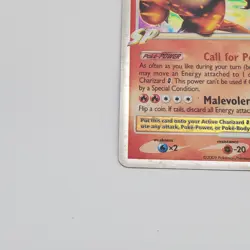 Charizard G Lv. X Black Star Promo Holo DP45 2009 Pokemon TCG Card Swirl - MP - Image 5