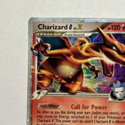 Charizard G LV.X DP45 Black Star Promo Holo Pokemon Card - Image 2