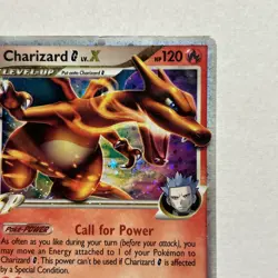 Charizard G LV.X DP45 Black Star Promo Holo Pokemon Card - Image 3