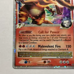 Charizard G LV.X DP45 Black Star Promo Holo Pokemon Card - Image 5