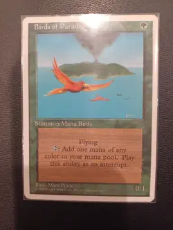 Birds of Paradise MTG Core Set 4th Edition Regular - Image 1