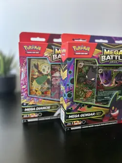Pokemon TCG Battle Deck Bundle Mega Diancie EX & Mega Gengar EX New (LOT OF 2) - Image 2