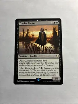 Zombie Master - Commander: Aetherdrift MTG Plus Bonus Card!!! - Image 1