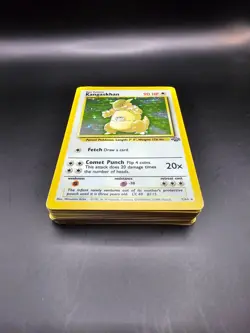 NM-LP Complete Uncommon Common Jungle Set w/ 11 Rares & 1 Holo Rare Pokemon Card - Image 1