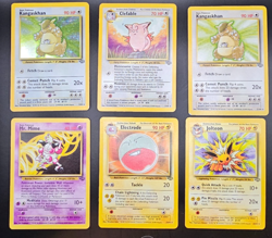 NM-LP Complete Uncommon Common Jungle Set w/ 11 Rares & 1 Holo Rare Pokemon Card - Image 2