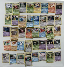 Pokemon TCG D&P Mysterious Treasures 2007 Regular Non-Holo Lot X129 Cards - Image 1