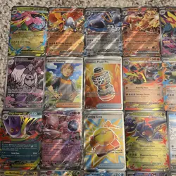 Pokemon TCG Mixed Card Lot Of 40 Modern Singles V, Ex, Trainer, Full Art, IR - Image 2