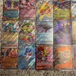 Pokemon TCG Mixed Card Lot Of 40 Modern Singles V, Ex, Trainer, Full Art, IR - Image 4