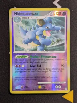 Nidoqueen 31/123 Mysterious Treasures Reverse Holo Rare Pokemon Card LP - Image 1