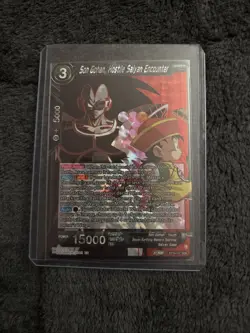 Dragon Ball Cards Son Gohan Red Foil 3 Out of 5 Set - Image 2
