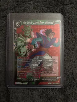 Dragon Ball Cards Son Gohan Red Foil 3 Out of 5 Set - Image 4