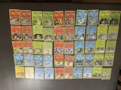 Pokemon 25th Anniversary McDonalds Promo Complete Master Set Holo+Non 50 cards - Image 1